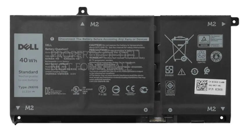 40Wh Lithium Ion battery for Dell