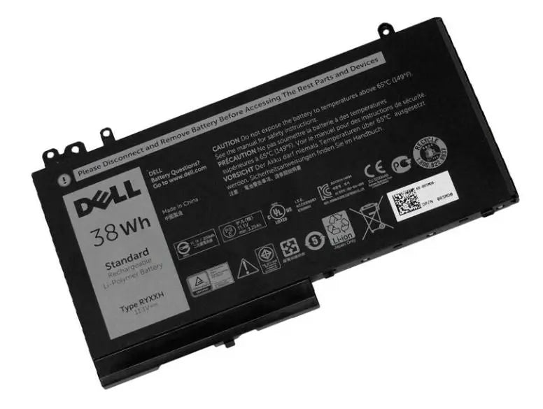 42Wh 3-cell Lithium-Ion Dell