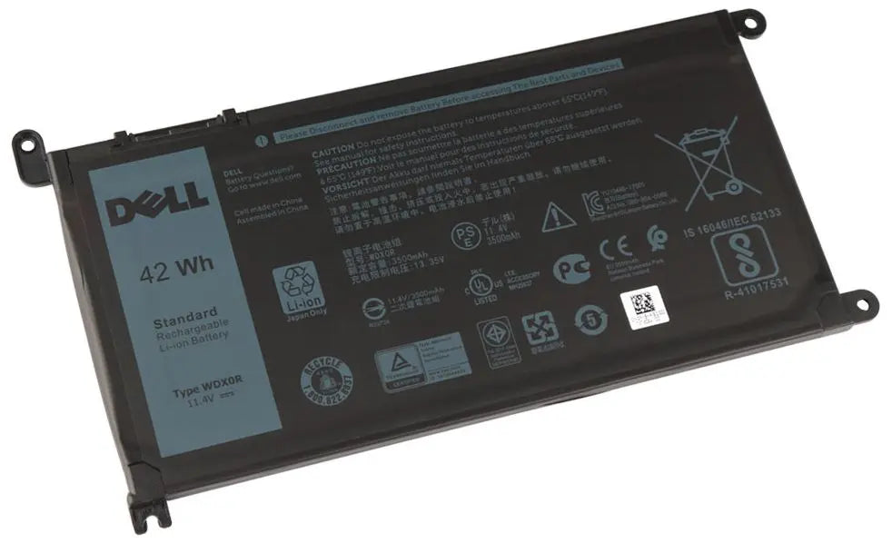 42Wh Lithium Ion 3-Cell Dell