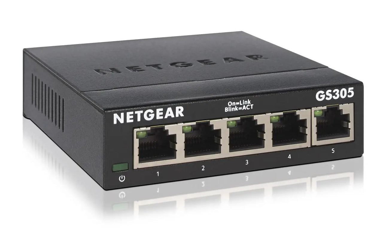 5-PORT GB ETHERNET UNMGD - NETGEAR