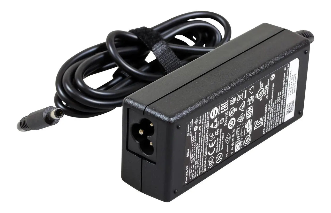 AC Adapter, 65W, 19.5V, 3 Dell