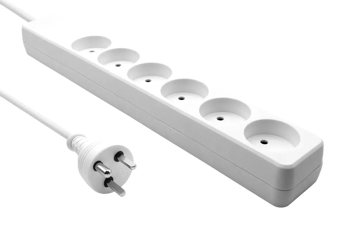 Danish Power Strip 6-way 1M ProXtend