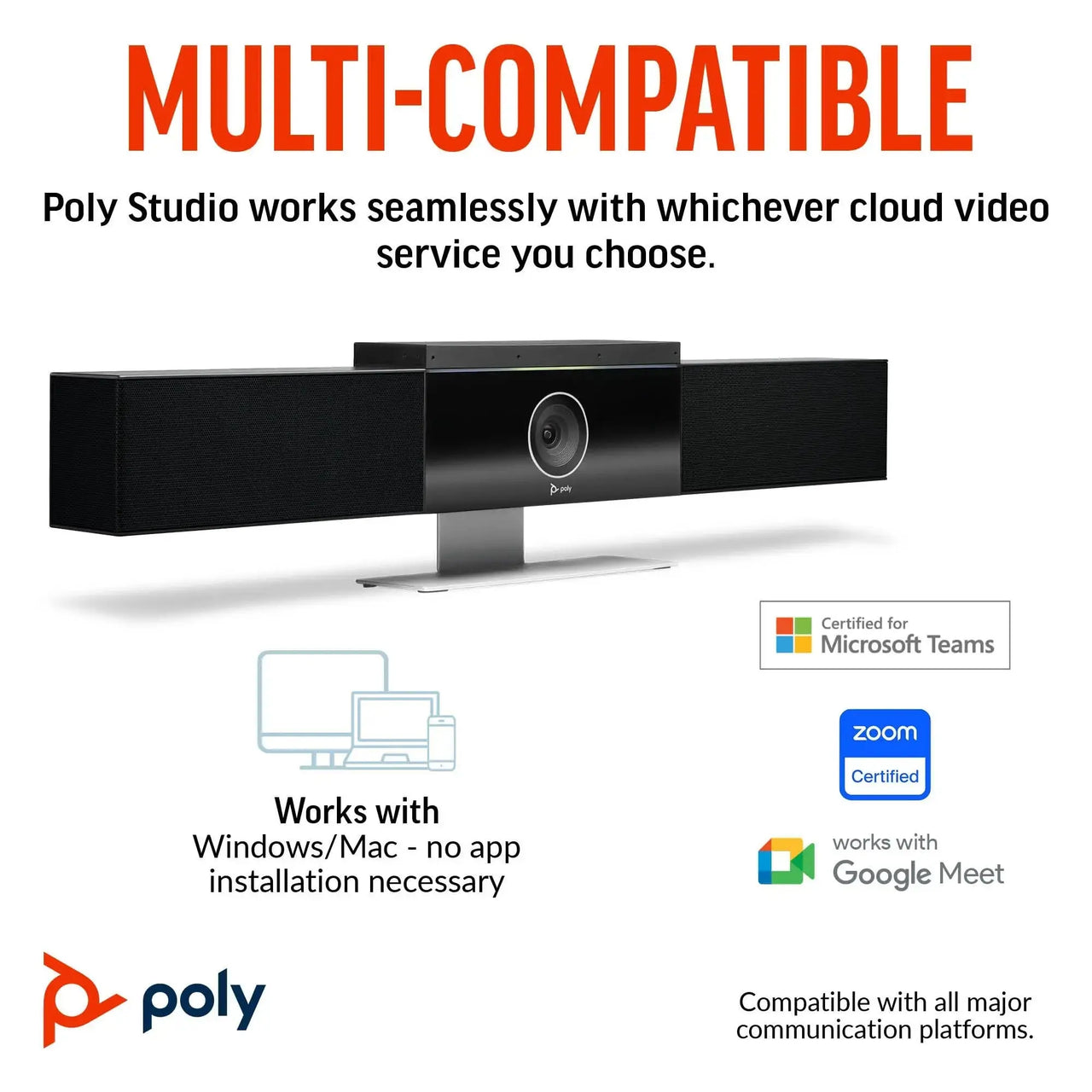 HP Poly Studio USB Video Bar 4K HP