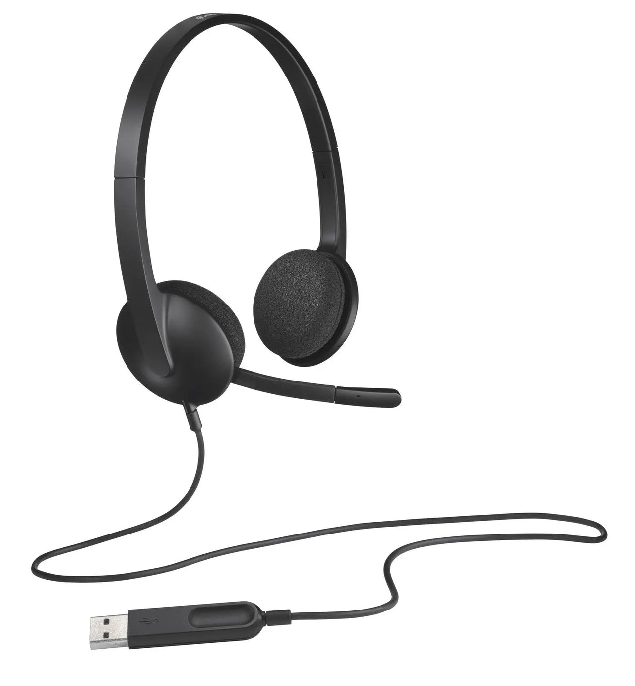 Headset H340 Black USB Logitech