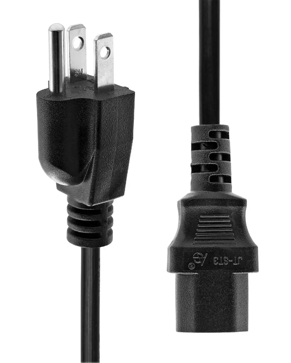 Power Cord US to C13 1M Black ProXtend