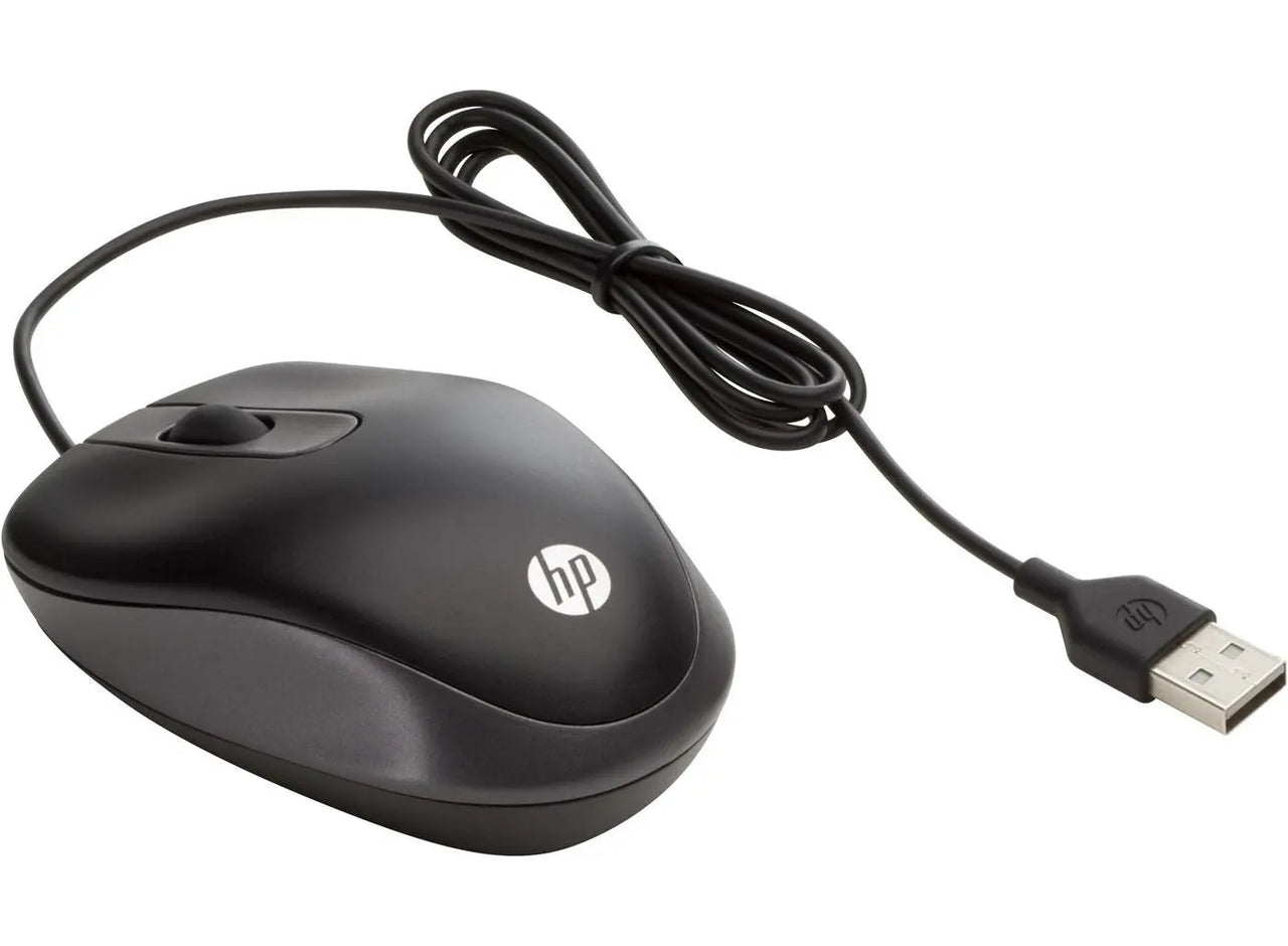 USB Travel mouse Ambidextrous HP